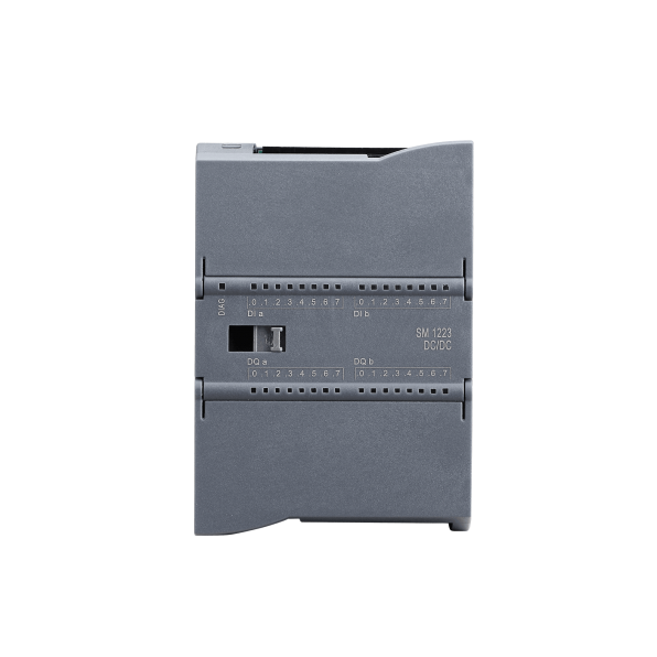 數(shù)字量輸入/輸出模塊  DI8 x 24VDC 漏型/源型及 DQ8 x 繼電器，繼電器型輸出